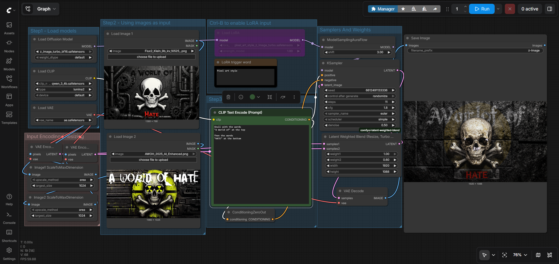 Latent Weighted Blend Resize screenshot